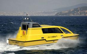 В Турции испытывают первое морское такси