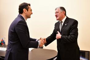 Каха Кучава встретился с послом Азербайджана в Грузии Дурсуном Гасановым