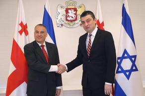 Георгий Гахария встретился с новоназначенным послом Израиля в Грузии