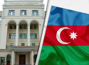 Defense Ministry of Azerbaijan releases statement on frontline developments