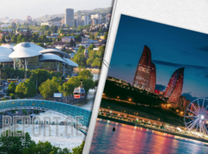 How much does an Azerbaijani visitor spend in Georgia?