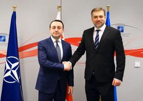 Ираклий Гарибашвили встретился с министром обороны Украины