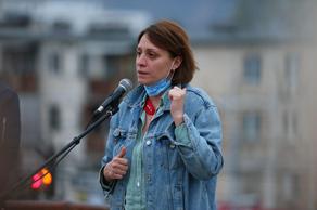 Элене Хоштария объявила голодовку в здании парламента