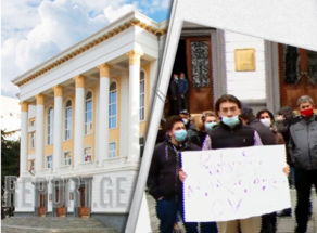 Студенты технического университета начали голодовку