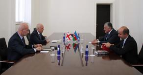 Давид Залкалиани провел прощальную встречу с послом Азербайджана