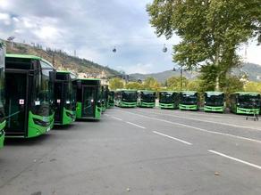 60 new buses in Tbilisi