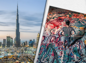 В Дубае выставили на аукцион самую большую картину в мире - ФОТО