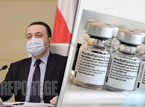 PM Gharibashvili says Georgia to receive 4 million vaccine doses by end of 2021