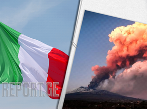 Mount Etna activated in Sicily
