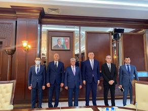 Делегация Агентства религии провела встречу в парламенте Азербайджана - ФОТО