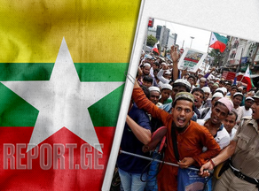 В результате разгона демонстраций в Мьянме погибли 138 человек