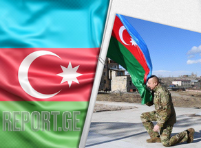 Ильхам Алиев поднял флаг Азербайджана в Шуше