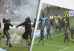 გულშემატკივრებმა სლოვაკურ გუნდებს შორის ფეხბურთის მატჩი ჩაშალეს - VIDEO