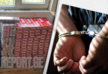 Two people arrested for storing and transporting large amount of excise-free cigarettes