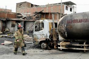 პერუში, გაზის ტანკერის აფეთქებისას 14 ადამიანი გარდაიცვალა