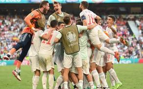 Spain national football team reaches quarterfinals