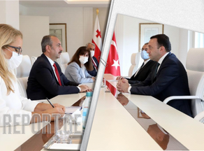 Ираклий Гарибашвили встретился с министром юстиции Турецкой Республики