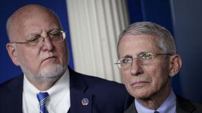 Anthony Fauci and Robert Redfield in quarantine