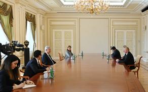Ilham Aliyev meets President of the UN General Assembly